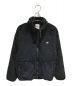 DANTON（ダントン）の古着「HIGH PILE ZIP STAND COLLAR JACKET」｜ブラック