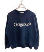 Cabaret Povalキャバレーポバール）の古着「gorgeous sweat」｜ネイビー