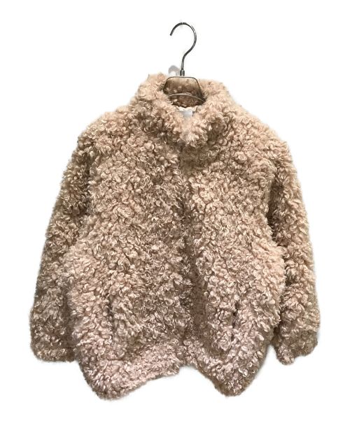 CLANE（クラネ）CLANE (クラネ) CURL FUR SHORT COAT ベージュ サイズ:1の古着・服飾アイテム