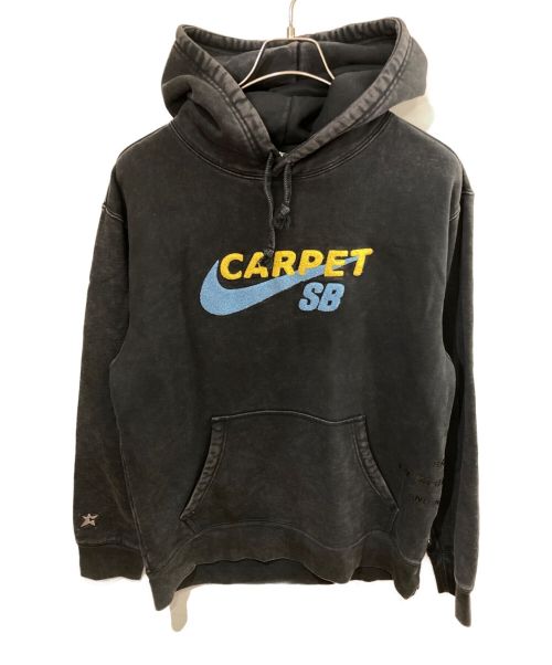 NIKE SB（ナイキエスビー）NIKE SB (ナイキエスビー) CARPET COMPANY (カーペットカンパニー) スケートボードフーディー ブラック サイズ:Mの古着・服飾アイテム