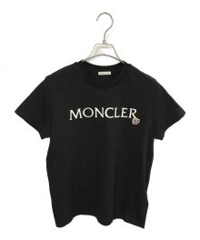 MONCLER（モンクレール）の古着「ロゴカットソー」｜ブラック