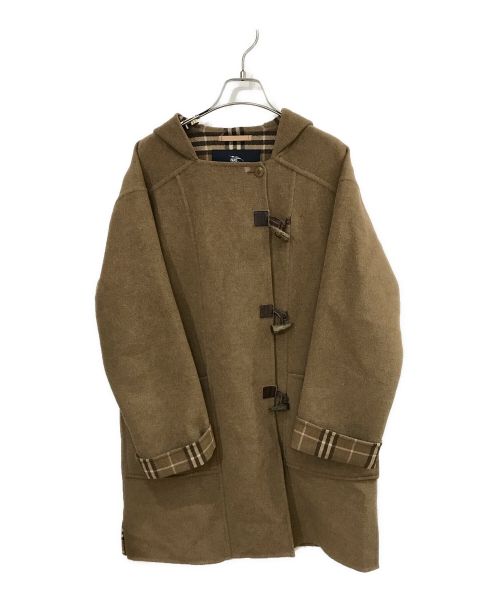 BURBERRY LONDON（バーバリーロンドン）BURBERRY LONDON (バーバリー ロンドン) メルトンダッフルコート ブラウン サイズ:9の古着・服飾アイテム