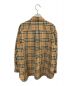 BURBERRY LONDON (バーバリー ロンドン) LOVE PRINT VINTAGE CHECK COTTON OVERSIZED SHIRT ベージュ サイズ:UK 4 / US 2 / IT 36：34800円