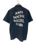 Dickies (ディッキーズ) anti social social CLUB (アンチソーシャルソーシャルクラブ) ワークシャツ ブラック サイズ:M：5800円