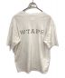 WTAPS (ダブルタップス) バックロゴカットソー ホワイト サイズ:4：3980円