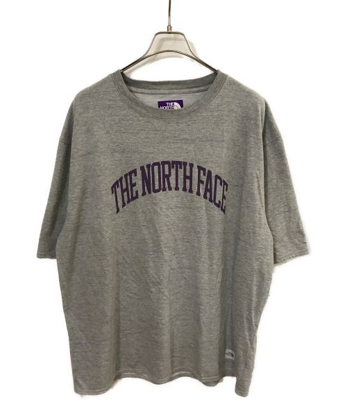 THE NORTHFACE PURPLELABEL（ザ・ノースフェイス パープルレーベル）THE NORTHFACE PURPLELABEL (ザ ノースフェイス パープルレーベル) ハーフスリーブ Graphic Tee グレー サイズ:XLの古着・服飾アイテム