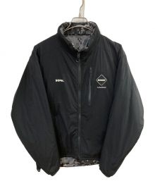 F.C.R.B.（エフシーアールビー）の古着「REVERSIBLE CAMOUFLAGE PADDED BLOUSON」｜ブラック