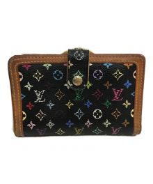 LOUIS VUITTON（ルイ ヴィトン）の古着「2つ折り財布」｜ブラック