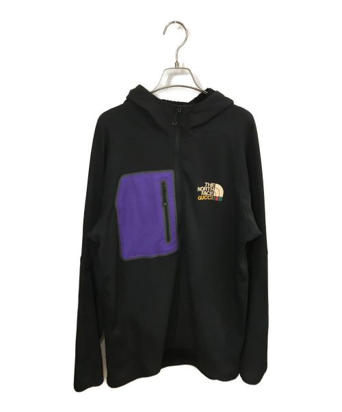 GUCCI（グッチ）GUCCI (グッチ) THE NORTH FACE (ザ ノース フェイス) ジップアップパーカー ブラック サイズ:Lの古着・服飾アイテム