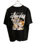 stussy (ステューシー) KITTENS TEE ブラック サイズ:L：9000円