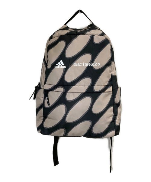 adidas（アディダス）adidas (アディダス) marimekko (マリメッコ) リュック ブラックの古着・服飾アイテム