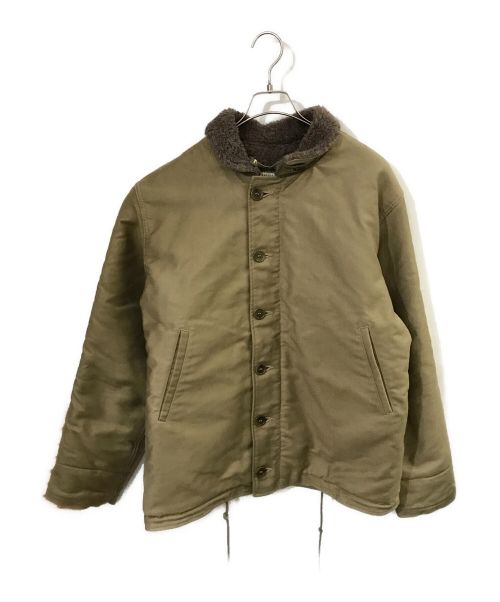 NAVY DEPARTMENT（ネイビーデパートメント）NAVY DEPARTMENT (ネイビーデパートメント) WAREHOUSE (ウエアハウス) NAF1168 N-1 WINTER JACKET ブラウン サイズ:42の古着・服飾アイテム