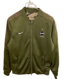 NIKE×F.C.R.B.（ナイキ×エフシーアールビー）の古着「REVERSIBLE KNIT WARM UP JACKET」｜カーキ