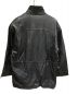 PIERRE BALMAIN (ピエール バルマン) ラムレザージャケット ブラック サイズ:3L：5800円