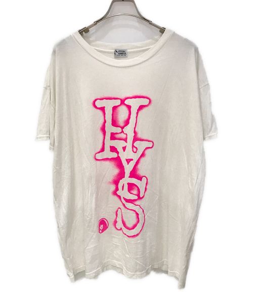 Hysteric Glamour（ヒステリックグラマー）Hysteric Glamour (ヒステリックグラマー) HYS:FILESオーバーカットソー ホワイト サイズ:FREEの古着・服飾アイテム