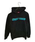 SUPREMEシュプリーム）の古着「Chenille Hooded Sweatshirt」｜ブラック