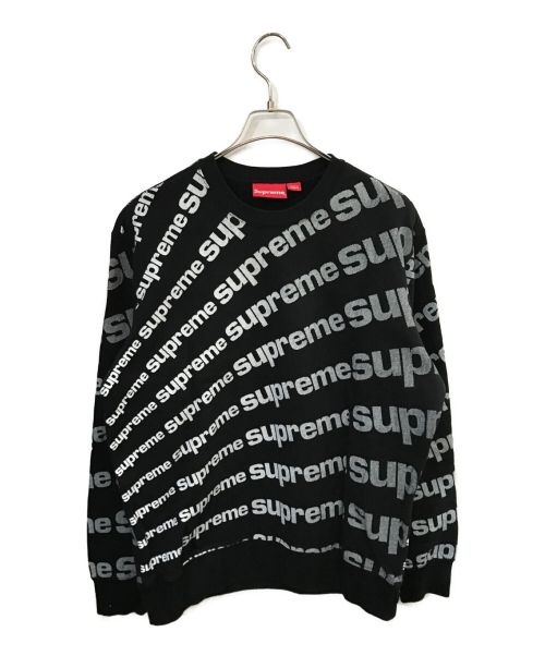 SUPREME（シュプリーム）Supreme (シュプリーム) クルーネックスウェット ブラック サイズ:Mの古着・服飾アイテム