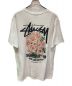 stussy (ステューシー) プリントTシャツ ホワイト サイズ:L：5000円