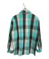 SEQUEL (シークエル) LINE CHECK SHIRT グリーン サイズ:L：14800円