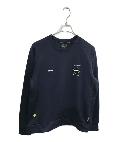 F.C.R.B.（エフシーアールビー）F.C.R.B. (エフシーアールビー) POLARTECR FLEECE CREW NECK TOP ネイビー サイズ:Sの古着・服飾アイテム