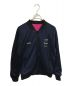 F.C.R.B.（エフシーアールビー）の古着「BIG LOGO REVERSIBLE PDK JACKET」｜ネイビー