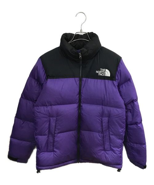 THE NORTH FACE（ザ ノース フェイス）THE NORTH FACE (ザ ノース フェイス) ヌプシジャケット パープル×ブラック サイズ:Lの古着・服飾アイテム