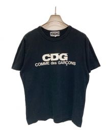 CDG（シーディージー）の古着「プリントカットソー」｜ブラック