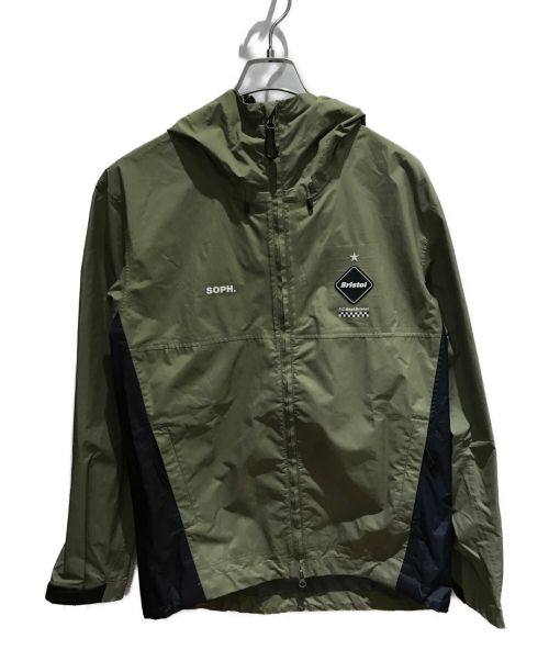 F.C.R.B.（エフシーアールビー）F.C.R.B. (エフシーアールビー) RAIN JACKET カーキ サイズ:Mの古着・服飾アイテム