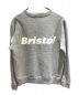 F.C.R.B. (エフシーアールビー) STRADDLE LOGO CREW NECK SWEAT グレー サイズ:M：9800円