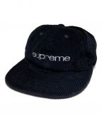 SUPREMEシュプリーム）の古着「キャップ」｜ブラック