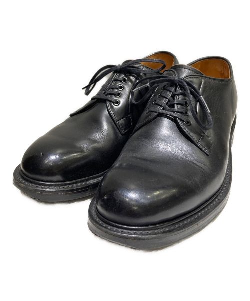 WHEEL ROBE（ウィールローブ）WHEEL ROBE (ウィールローブ) PLAIN TOE BLUCHER ブラック サイズ:7の古着・服飾アイテム