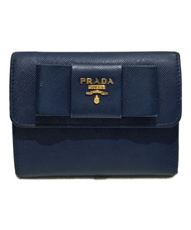 [中古]PRADA(プラダ)のレディース 財布/小物 3つ折り財布