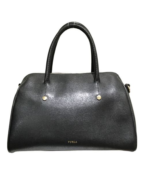 FURLA（フルラ）FURLA (フルラ) 2WAYバッグ ブラックの古着・服飾アイテム