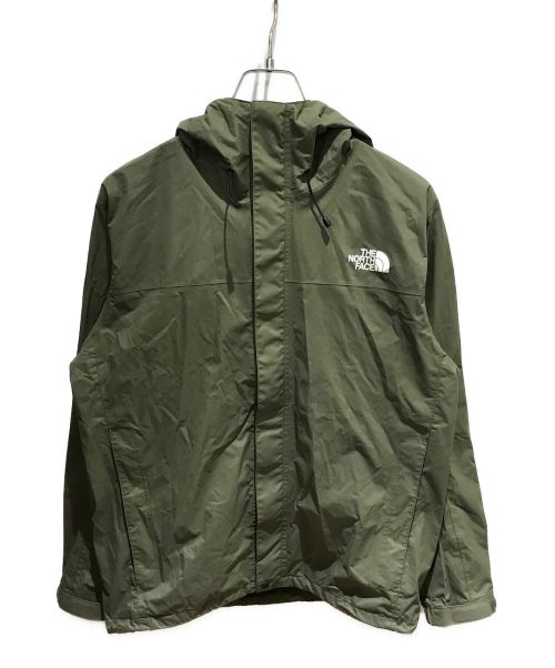 THE NORTH FACE（ザ ノース フェイス）THE NORTH FACE (ザ ノース フェイス) HYVENT RAINTEX JACKET カーキ サイズ:Mの古着・服飾アイテム