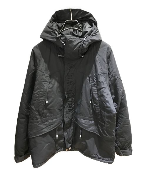 A BATHING APE（アベイシングエイプ）A BATHING APE (アベイシングエイプ) SNOWBOARD JACKET ブラック サイズ:XLの古着・服飾アイテム