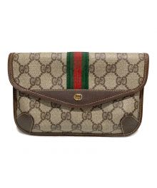 GUCCI（グッチ）の古着「ポーチ」｜グレー