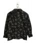 CALEE (キャリー) ALLOVER PATTERN L/S SHIRT ブラック サイズ:SMALL：3980円