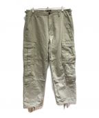 stussyステューシー）の古着「RIPSTOP SURPLUS CARGO PANT OLIVE」｜オリーブ3