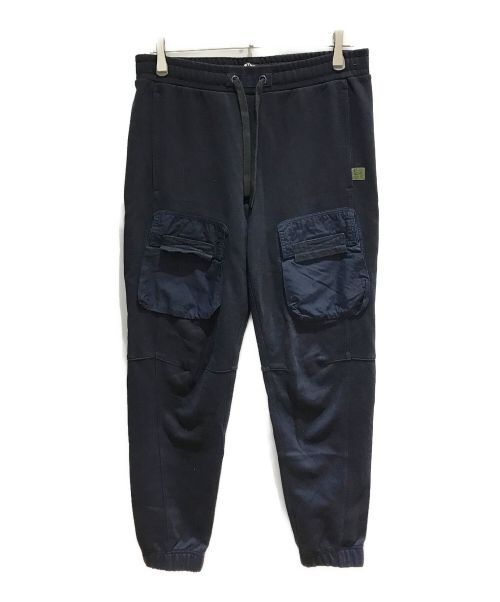 G-STAR RAW（ジースターロゥ）G-STAR RAW (ジースターロゥ) MIXED WOVN CARGO SWEAT PANT ネイビー サイズ:Sの古着・服飾アイテム