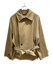 Balnc YM（ブランワイエム）の古着「SHORT TRENCH COAT」｜ベージュ