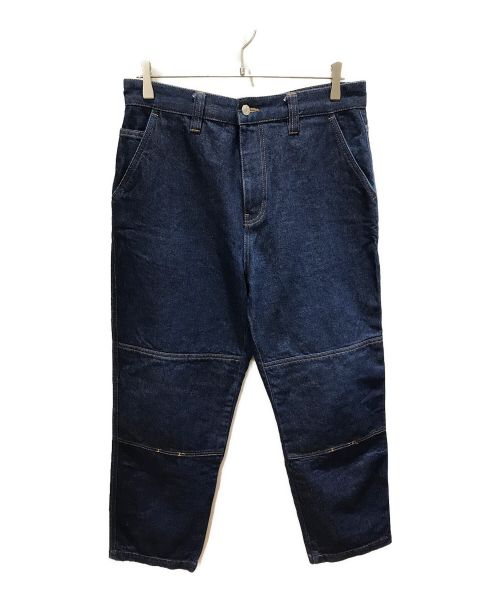 stussy（ステューシー）stussy (ステューシー) Denim Double Knee Pant インディゴ サイズ:32の古着・服飾アイテム