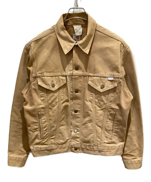 CarHartt（カーハート）CarHartt (カーハート) ヴィンテージトラッカージャケット ベージュ サイズ:42の古着・服飾アイテム