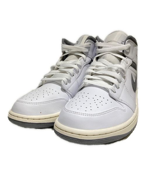 NIKE（ナイキ）NIKE (ナイキ) air jordan 1 mid ホワイト サイズ:29cmの古着・服飾アイテム