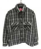 SUPREMEシュプリーム）の古着「Heavy Flannel Shirt」｜グレー