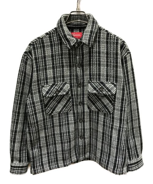 SUPREME（シュプリーム）Supreme (シュプリーム) Heavy Flannel Shirt グレー サイズ:Sの古着・服飾アイテム