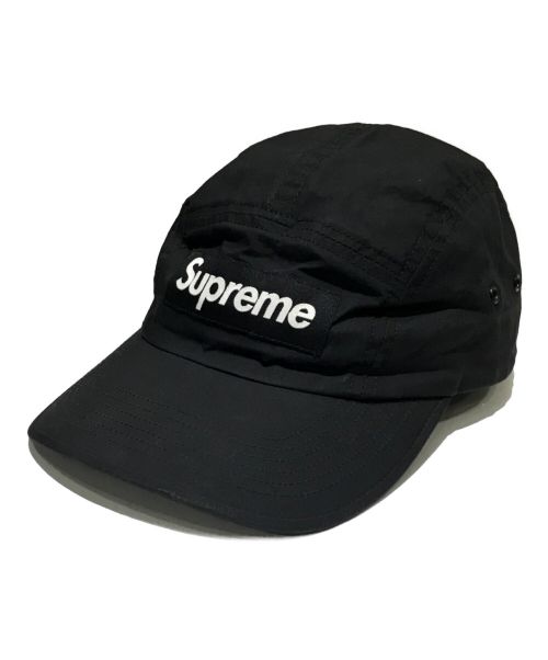 SUPREME（シュプリーム）SUPREME (シュプリーム) Dry Wax Cotton Camp Cap ブラックの古着・服飾アイテム