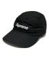 SUPREME（シュプリーム）の古着「Dry Wax Cotton Camp Cap」｜ブラック