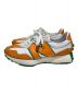 NEW BALANCE (ニューバランス) CASABLANCA (カサブランカ) MS327CBB ホワイト×オレンジ サイズ:28.5：6000円