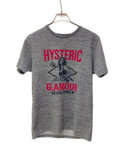 Hysteric Glamour（ヒステリックグラマー）Hysteric Glamour (ヒステリックグラマー) Tシャツ グレー サイズ:Sの古着・服飾アイテム