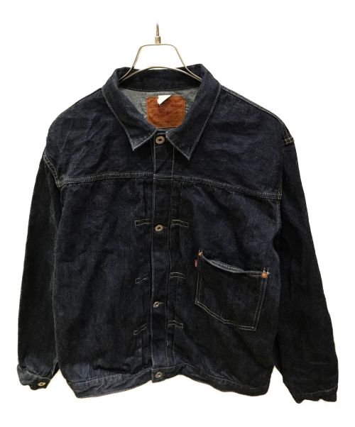 freewheelers（フリーホイーラーズ）freewheelers (フリーホイーラーズ) 1st type DENIM JACKET インディゴ サイズ:46の古着・服飾アイテム